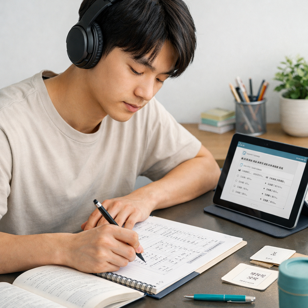 TOPIK preparation learners